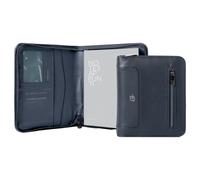 IN TEMPO - 8251GAT32 - Portablocco Gate Trended - 19 x 23 cm - f.to utile A5 - ecopelle - blu - In Tempo - 99394 - Conf. da 1 Pz. - 8251GAT32