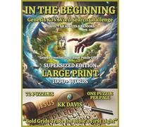 In the Beginning: Genesis KJV Word Search Challenge (Supersized Edition)