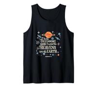 In the Beginning God Created Heavens - Genesis 1:1 Gift Idea Canotta
