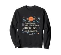 In the Beginning God Created Heavens - Genesis 1:1 Gift Idea Felpa