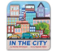 In the City: A City Skyline-Shaped Novelty Book for Toddlers