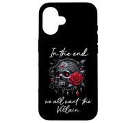 In the End We All Want the Villain Dark Romance Smutty Book Custodia per iPhone 16