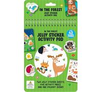 In the Forest Jelly Sticker Activity Pad: With 42 Reusable Stickers, Two Jelly Sticker Sheets, Five Activity Pages and One Foldout Scene!