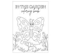 In the Garden Coloring Book for Kids