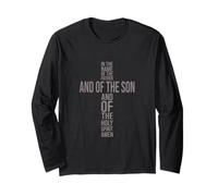 in The Name of The Father - Faith And Spirituality Design Maglia a Manica