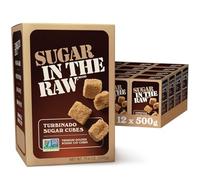 In The Raw Turbinado Sugar Cubes, 17.5 Ounce (Pack of 12)