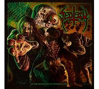 in the secretion of upcoming days (red vinyl) (signed printed inner sheet +cd +t-shirt +poster)