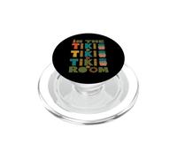 in The Tiki Adventure Theme Park Tropical Totems Graphic PopSockets PopGrip per MagSafe