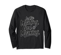 in The Waiting God Is Working Maglia a Manica