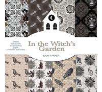 In the Witch’s Garden: Gothic Halloween Scrapbook Paper Collection: 12 Hand-Drawn Designs for Crafts, Journaling & DIY Projects