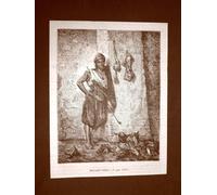 In Turchia nel 1866 Il beccaio o macellaio Moda e costume