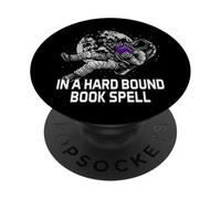 In un libro rilegato incantesimo Bookworm Hobby Book Amante PopSockets PopGrip Adesivo