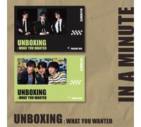 IN UN MINUTO 1° singolo Unboxing: What You Wanted Random Ver. QR + 9p Card + ...