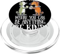 In un mondo dove puoi essere qualsiasi cosa Sii gentile Giornata dell'unità PopSockets PopGrip per MagSafe