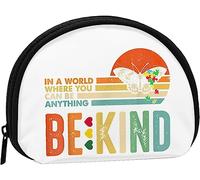 In un mondo in cui puoi essere qualsiasi cosa essere gentile donne e ragazze carino moda portamonete portafoglio borsa cambio portachiavi