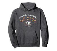 in Un Mondo in Cui puoi Essere Qualsiasi Cosa Sii Gentile Felpa con Cappuccio, Unisex per Adulti, Grigio Scuro, L