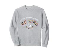 in Un Mondo in Cui puoi Essere Qualsiasi Cosa Sii Gentile Felpa, Unisex per Adulti, Grigio Melange, L
