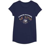 in Un Mondo in Cui puoi Essere Qualsiasi Cosa Sii Gentile Maglietta, Ragazze, Navy, L