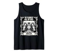 in Un Mondo Pieno di Elfi Essere Lilith Halloween Day of Dead Canotta