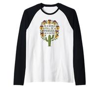 in Un Mondo Pieno di Viole del Pensiero Sii Un Cactus Maglia con Maniche Raglan