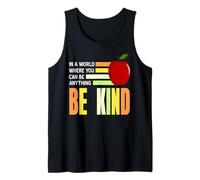 in Un Mondo puoi diffondere positività Messaggio Canotta