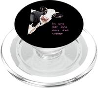 In un orecchio fuori dalla mucca stile cartone animato gioco di parole PopSockets PopGrip per MagSafe