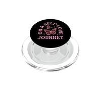 In un viaggio di amore personale, consapevolezza di sé a forma di farfalla PopSockets PopGrip per MagSafe