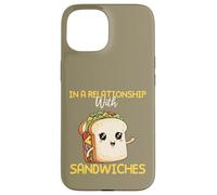In una relazione con panini Sandwich Divertente Custodia per iPhone 15