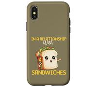 In una relazione con panini Sandwich Divertente Custodia per iPhone X/XS