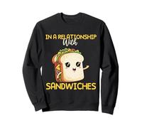 in Una relazione con panini Sandwich Divertente Felpa