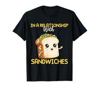 in Una relazione con panini Sandwich Divertente Maglietta