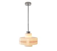 in Vetro, Lampada Scuola 11", Illuminazione a Sospensione Regolabile Isola Cucina, lampadario Vintage Art Déco per Camera Letto, Sala da Pranzo, corridoio