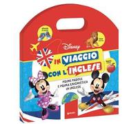 In viaggio con l'inglese. Prime parole e prima enigmistica in inglese. Valigetta Disney. Ediz. a colori
