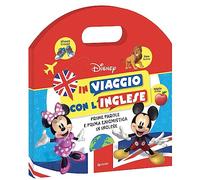 In viaggio con l'inglese. Prime parole e prima enigmistica in inglese. Valigetta Disney. Ediz. a colori