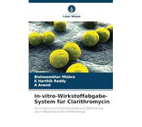 In-vitro-Wirkstoffabgabe-System für Clarithromycin: Formulierung mit Pullulanacetat und Optimierung durch Response Surface Methodology