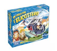 In volo con l'elicottero. Da grande sarò. Con puzzle 3D
