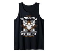in Weights We Trust - Palestra mentale per la Forza di Sollevamento Quotidiano Canotta