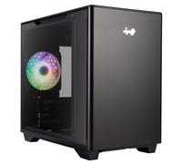 In Win A3 BLACK Mini Tower Vetro Temperato No-Power mini ITX/microATX Nero