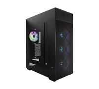 IN WIN Modfree Deluxe Big-Tower Tempered Glass - schwarz