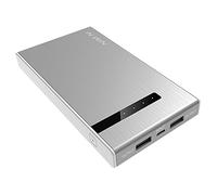 IN WIN Power Bank 904 Argent - Batterie externe Li-Po 8000 mAh avec double ports USB ( Catégorie : Batterie pour Téléphone portable )