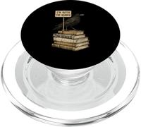 In With The Banned Books Crow Book Lover Bibliophile Reading PopSockets PopGrip per MagSafe
