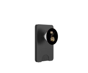 In With The Banned Books Crow Book Lover Bibliophile Reading PopSockets PopWallet per MagSafe