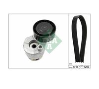 INA 529 0009 10 Kit Cinghia Poly-V Per Nissan Cube Dacia Dokker Renault