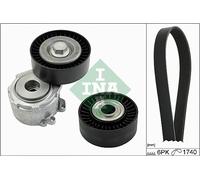 INA 529 0018 10 Kit Cinghie Poly-V per CITROËN,PEUGEOT
