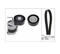 Ina 529 0044 10 Set Cinghia Scanalata per BMW E81 E87 E82 E88 E46 E90 E91 E60