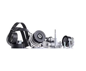 INA 529 0053 30 Pompa acqua + Kit cinghia Poly V con leva con supporto con materiale di fissaggio/montaggio Controllare corsa libera generatore ed ev. sostituire