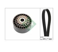 INA 529 0100 10 Kit Cinghia Poly-V Per Renault Clio II Dacia Logan Nissan