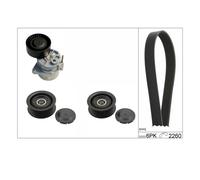 Set di cinghie Poly-V INA 529 0115 10