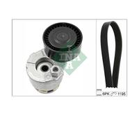 INA 529 0117 10 Kit Cinghia Poly-V Per Nissan Note Pulsar Qashqai II