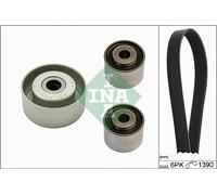 INA 529 0157 10 Kit Cinghie Poly-V per CITROËN,FIAT,PEUGEOT